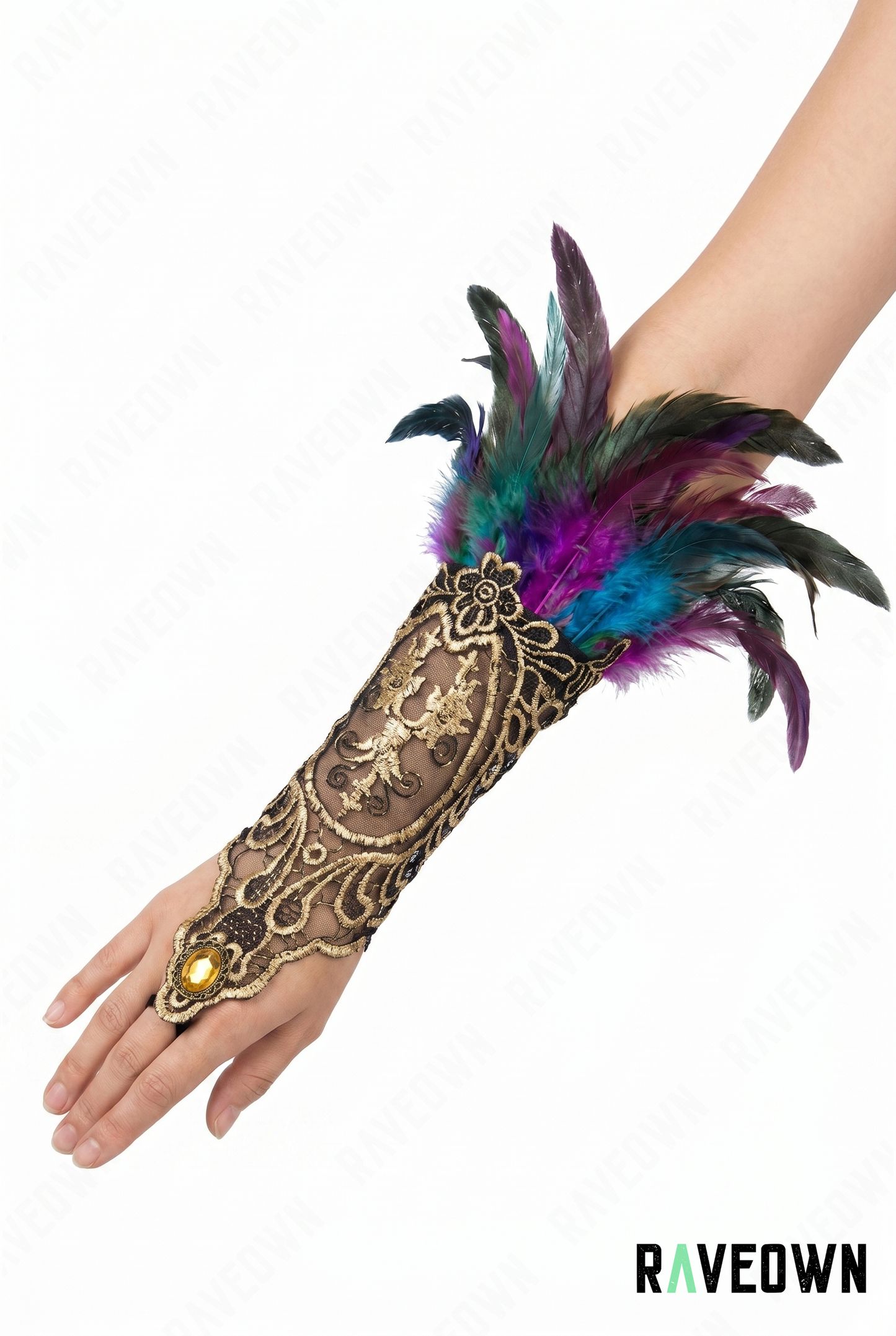 Manchette à Plume Steampunk | Dune Drifter