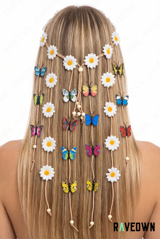 Accessoire Cheveux Festival – Attrape-Rêves Papillons | Festi.Life