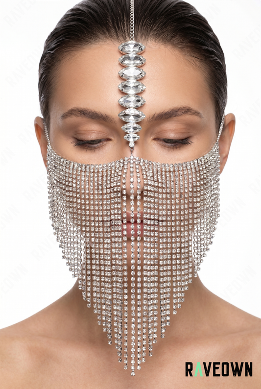 Bijou De Tête – Voile Strass Franges | Nomadix