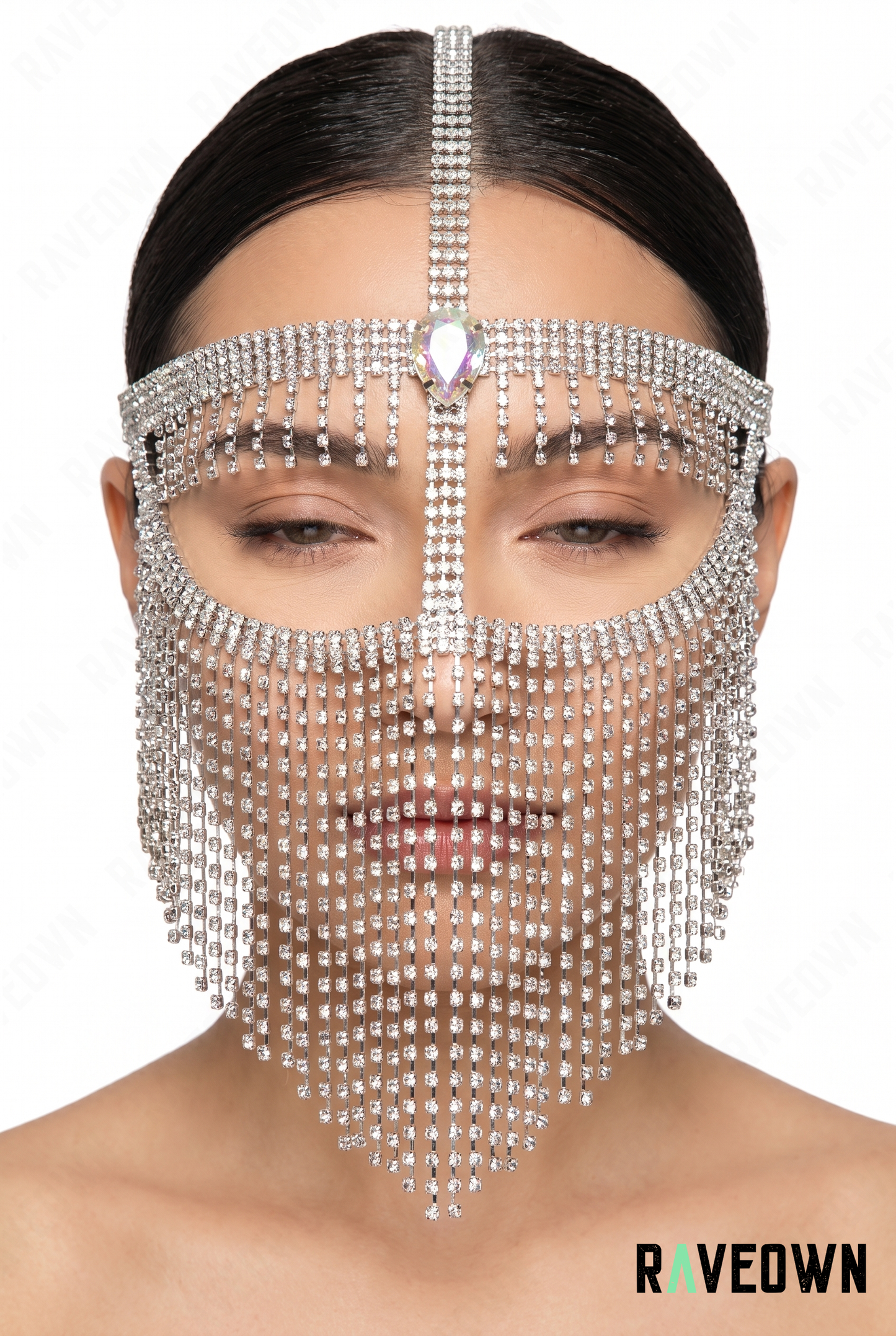 Bijou De Tête – Masque Strass Voile Festival | Nomadix