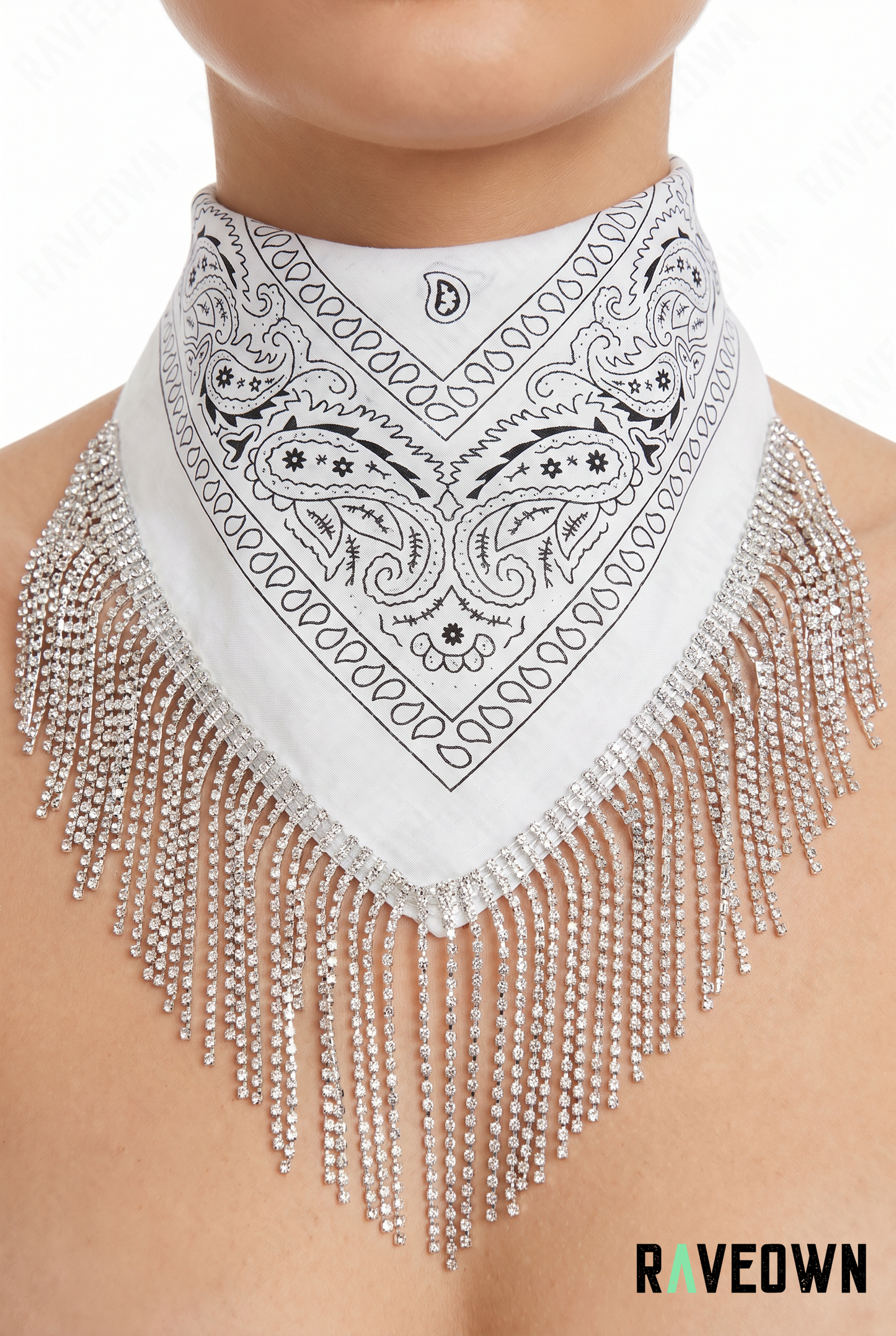 Bandana Paisley à Franges | Nomadix