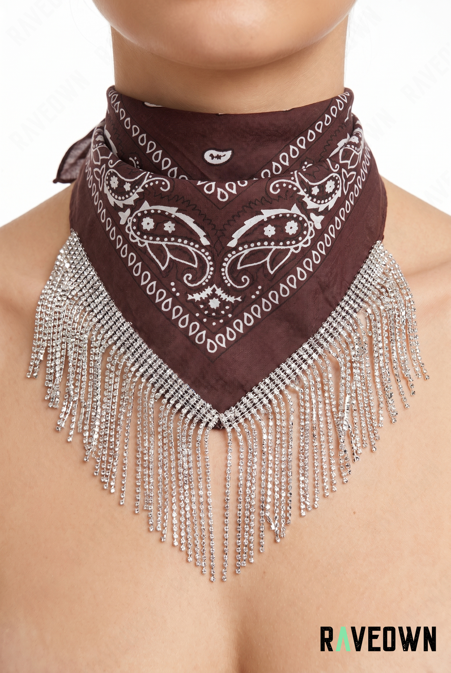 Bandana Paisley à Franges | Nomadix