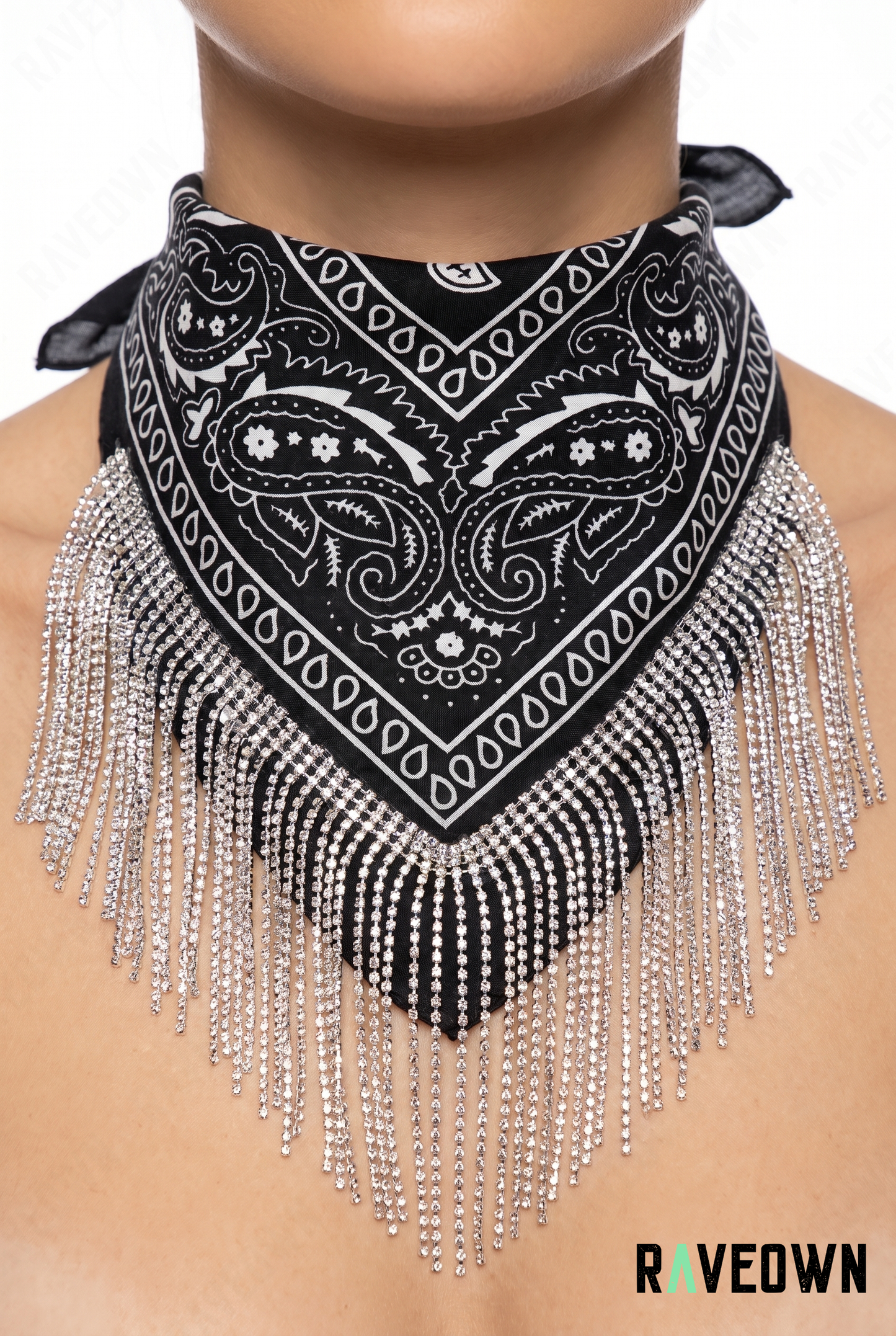 Bandana Paisley à Franges | Nomadix