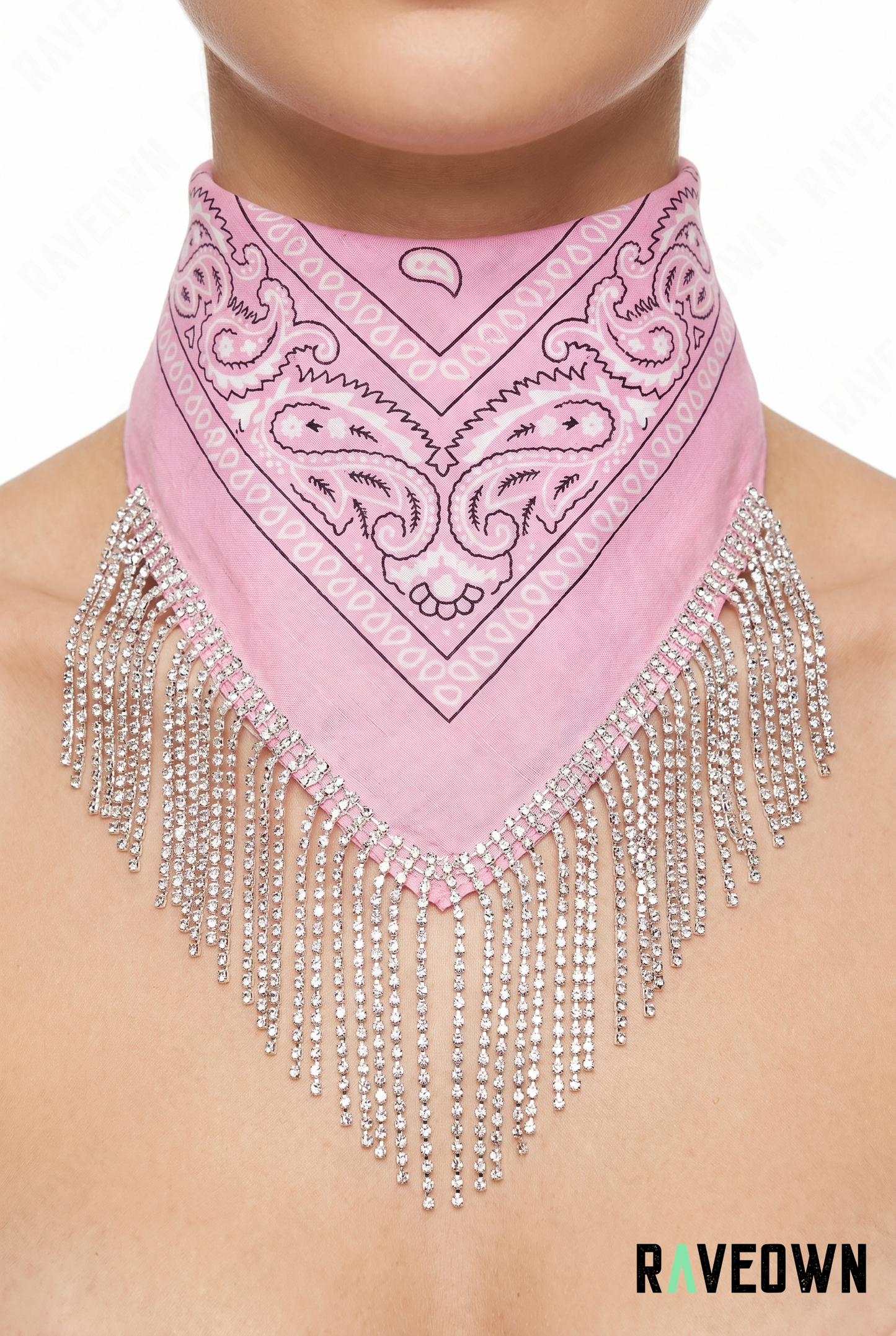 Bandana Paisley à Franges | Nomadix