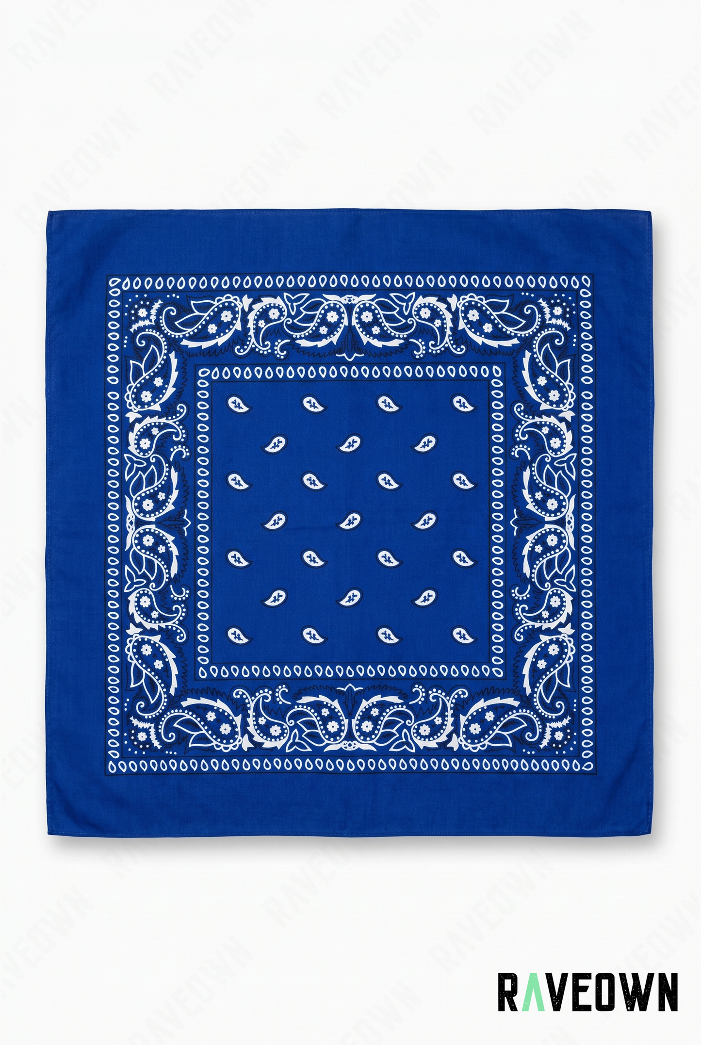 Bandana Couleur Femme – Paisley Coton Uni | Festi.Life