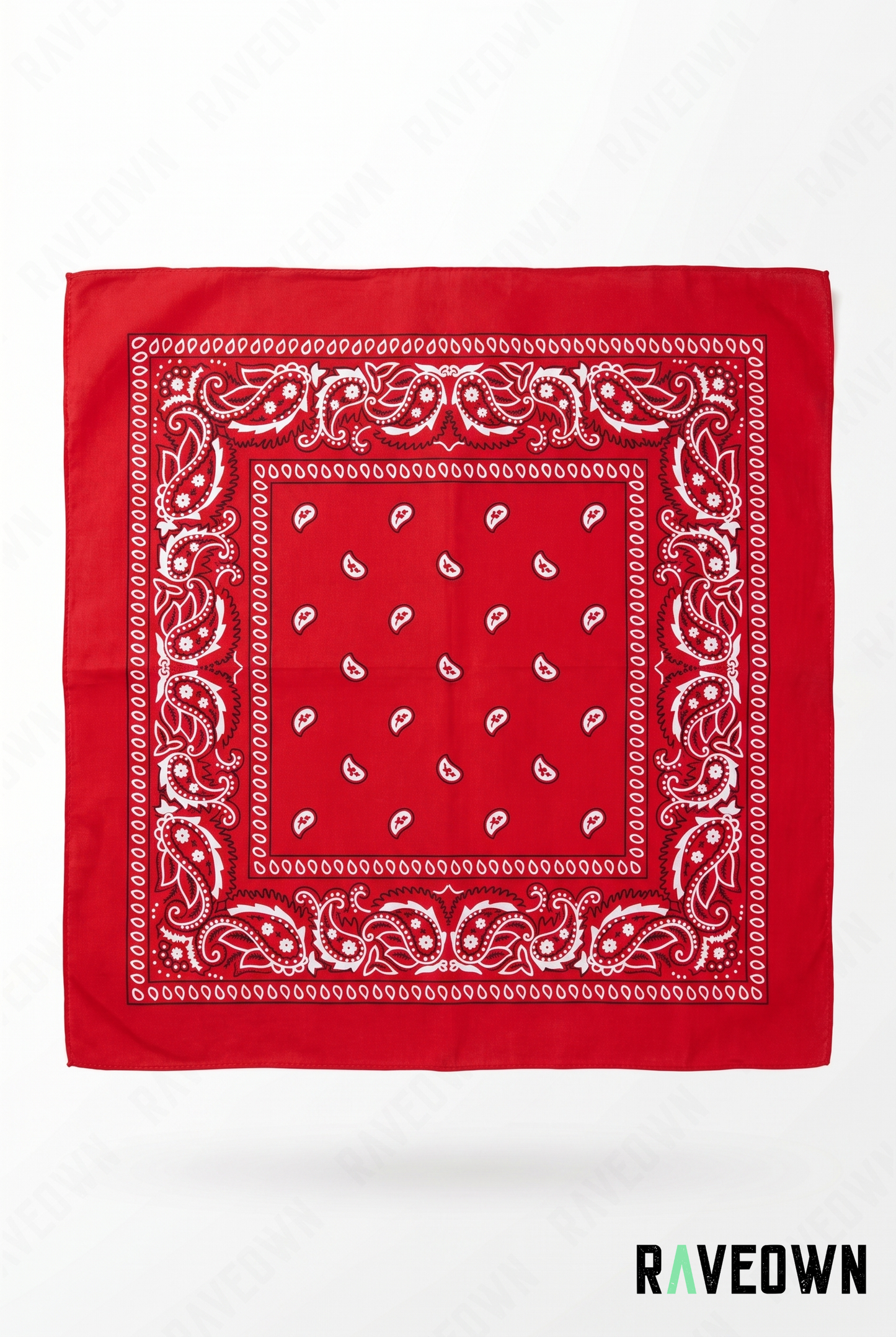 Bandana Couleur Femme – Paisley Coton Uni | Festi.Life