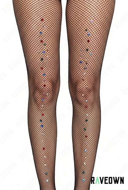 Collant Résille Strass Glitter | NØXX