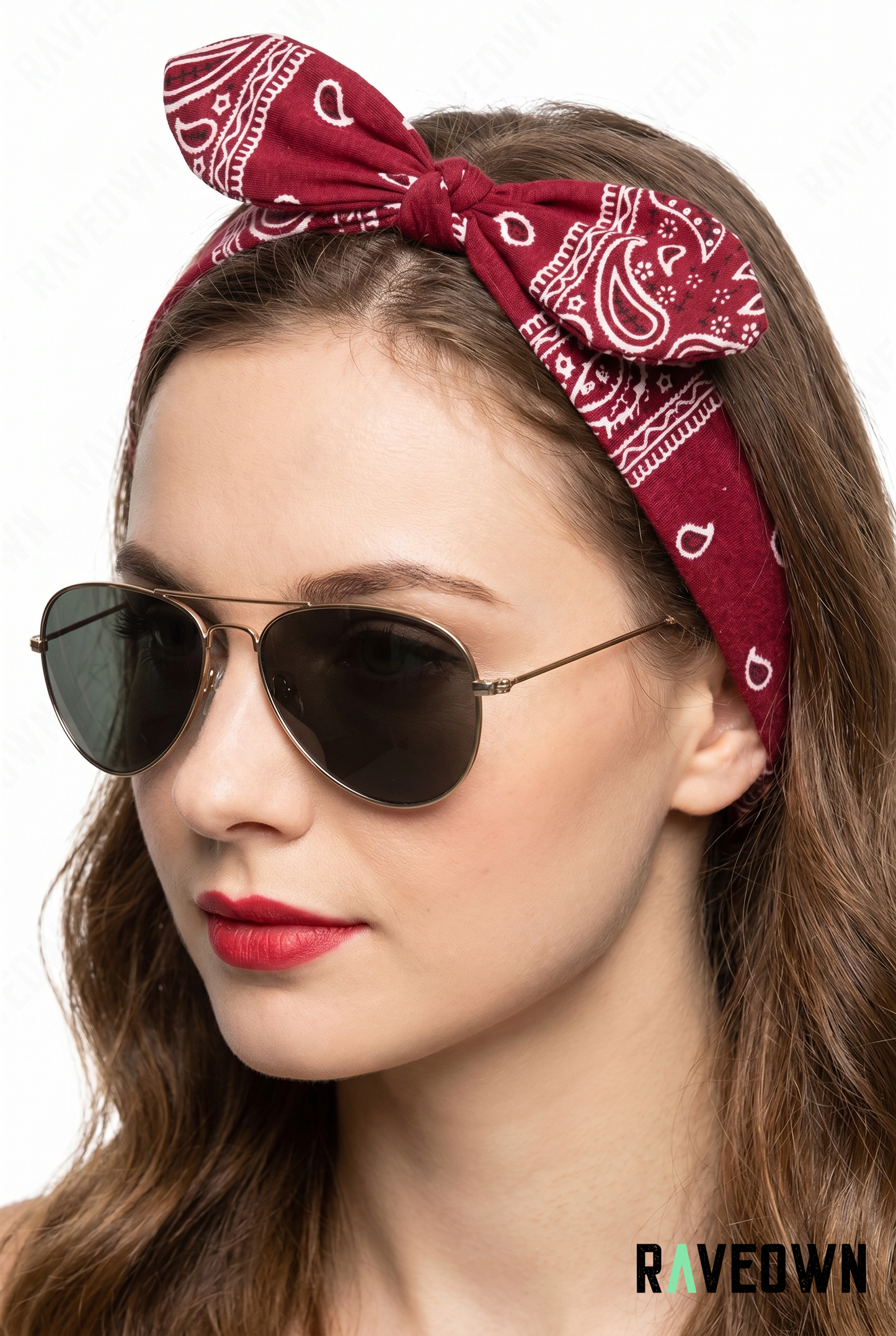 Serre Tête Bandana – Nœud Paisley | Solvaï