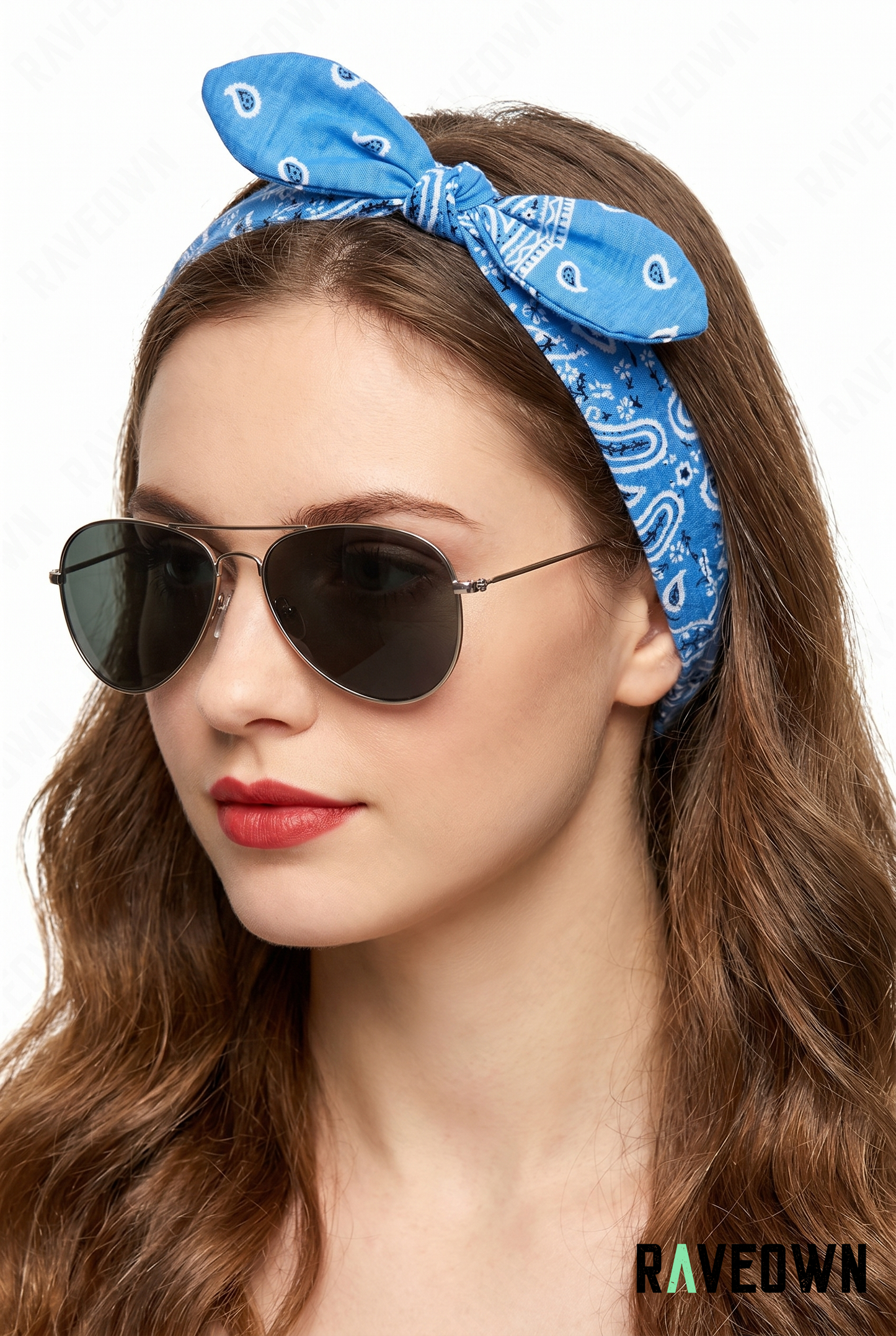 Serre Tête Bandana – Nœud Paisley | Solvaï