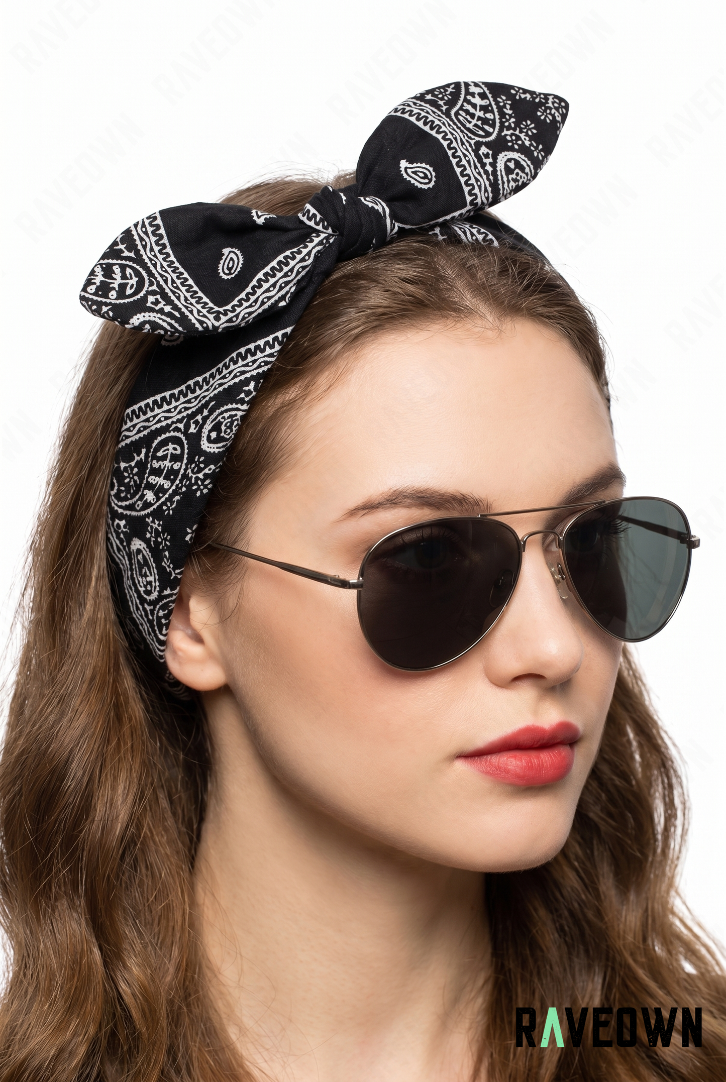 Serre Tête Bandana – Nœud Paisley | Solvaï