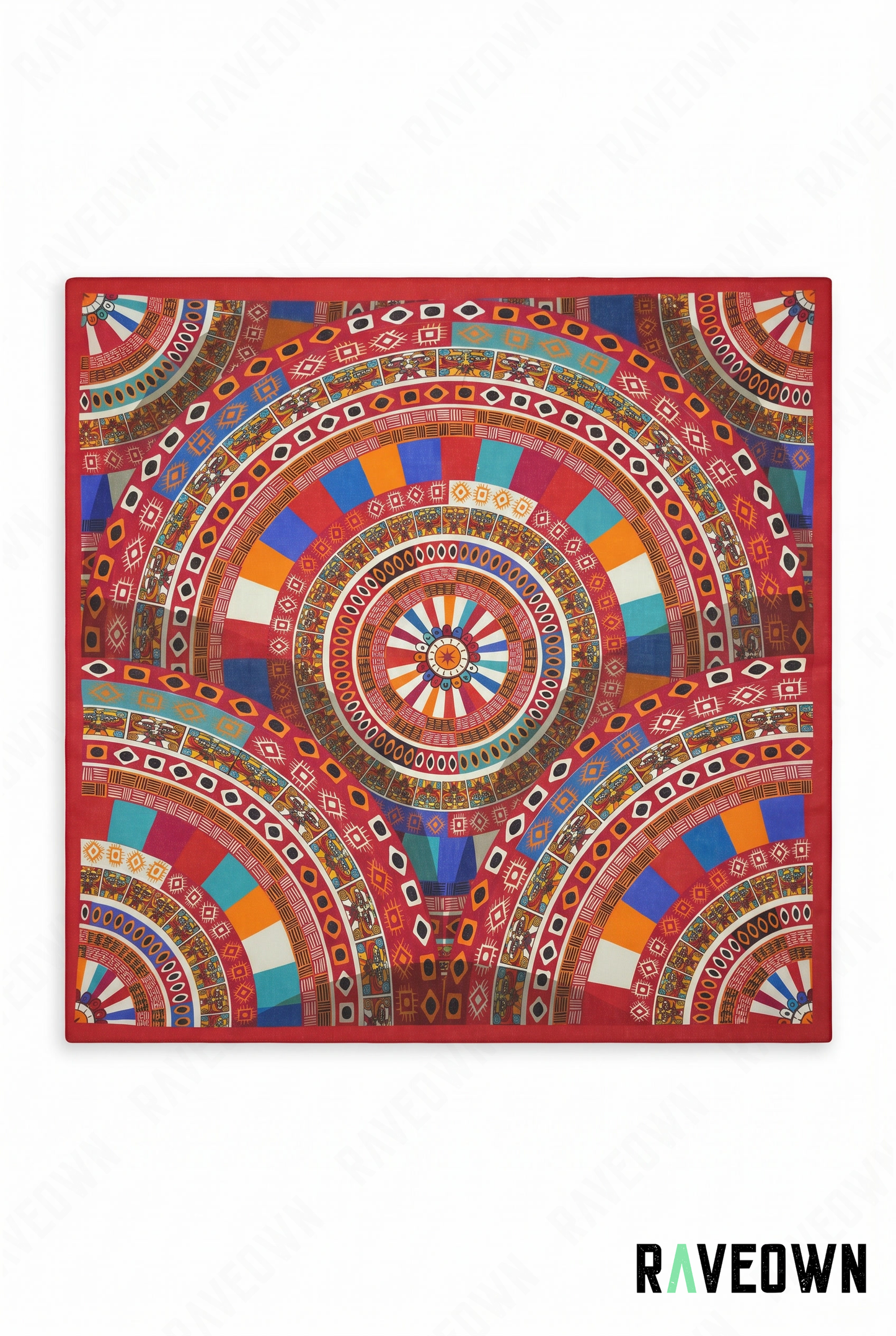 Bandana Bohème Femme – Mandala Géométrique | Lunaï