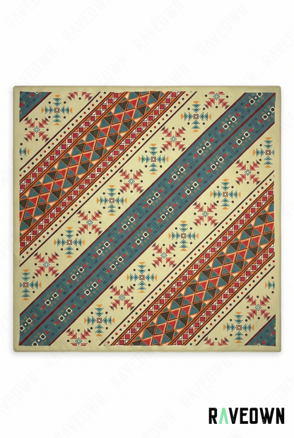 Foulard Bandana – Ethnique Rayures | Terra Boho