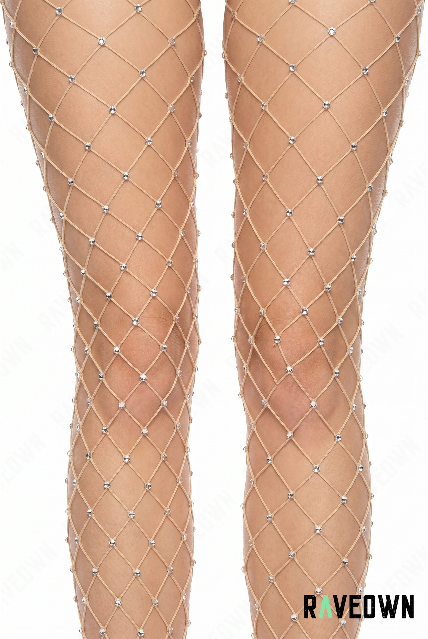 Collant Résille Strass Larges | NØXX