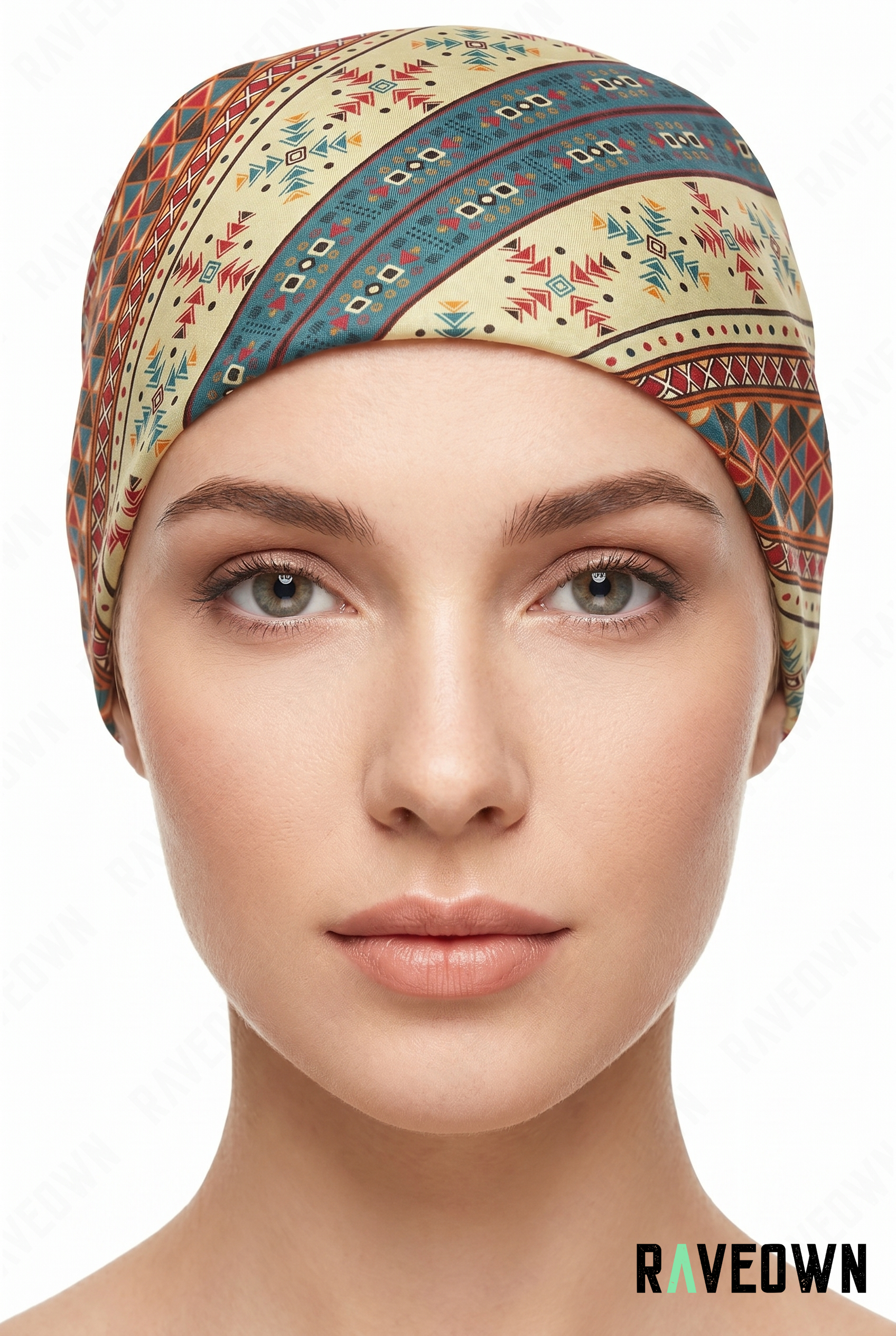 Foulard Bandana – Ethnique Rayures | Terra Boho