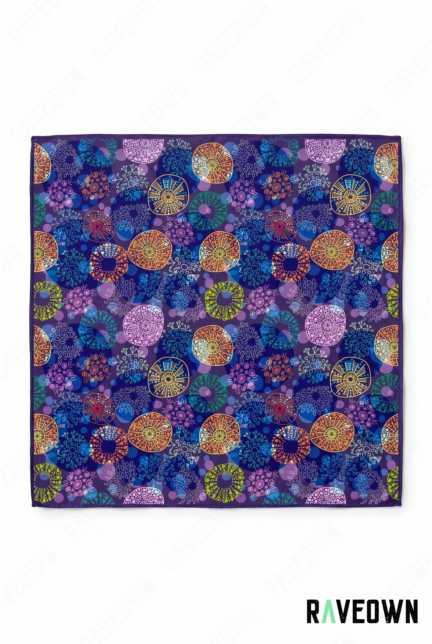 Bandana Femme – Mandala Fleuri | Maüra