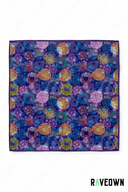 Bandana Femme – Mandala Fleuri | Maüra
