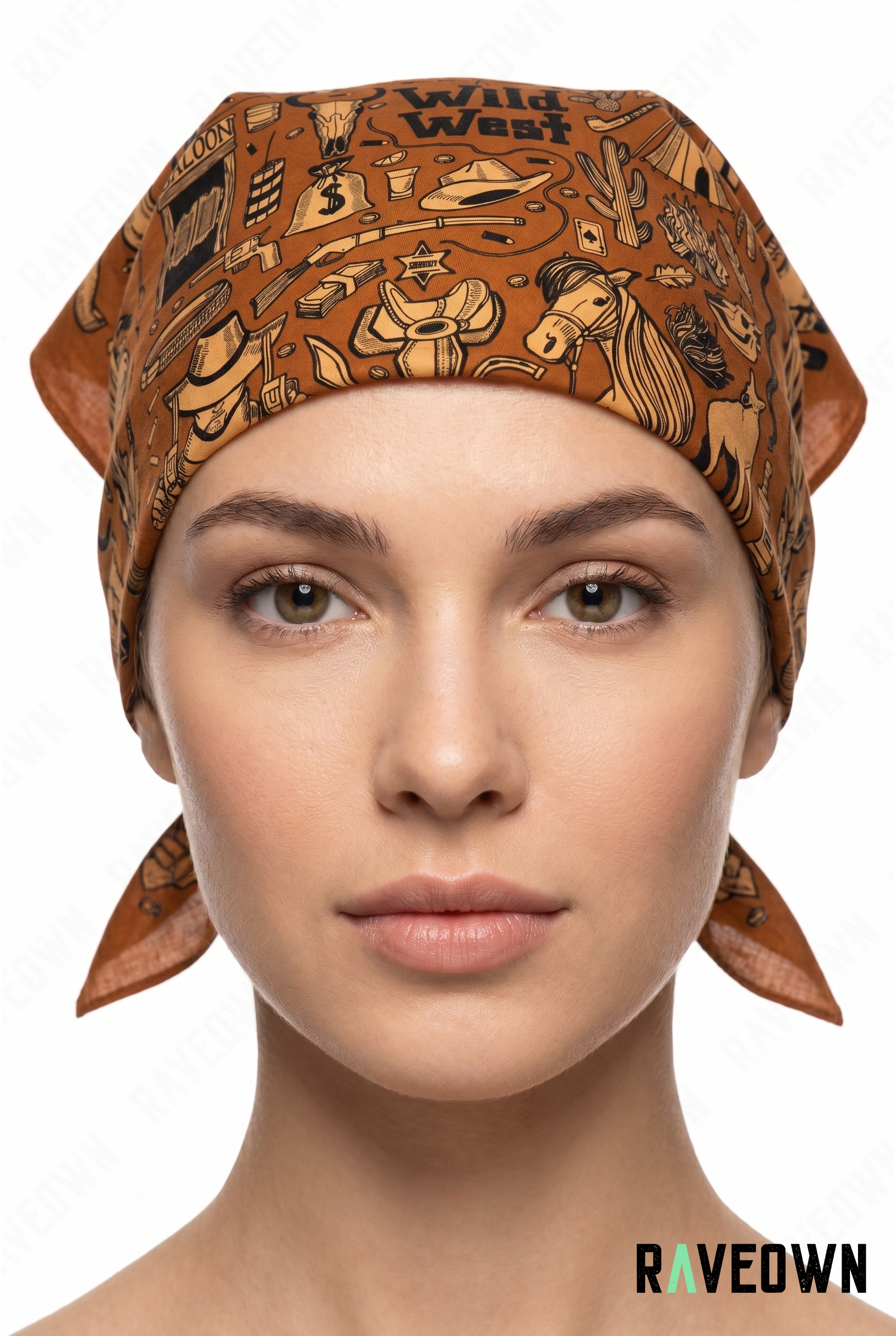 Foulard Bandana – Cowboy Wild West | Solvaï
