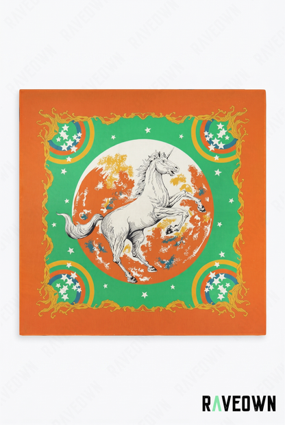 Foulard Bandana Femme – Licorne | Maüra