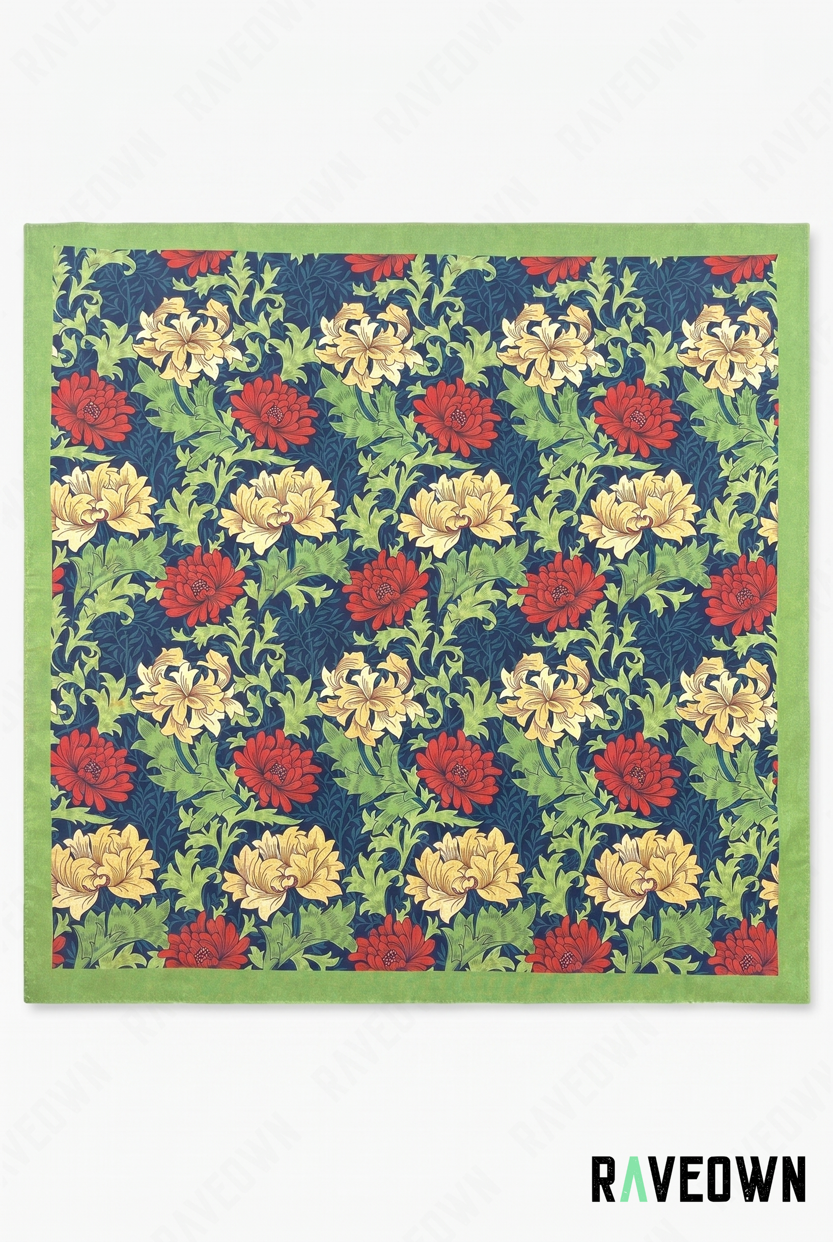 Foulard Bandana Femme – Motif Floral | Terra Boho