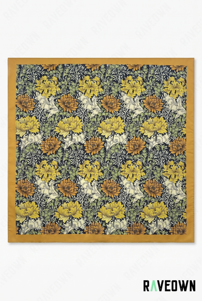 Foulard Bandana Femme – Motif Floral | Terra Boho