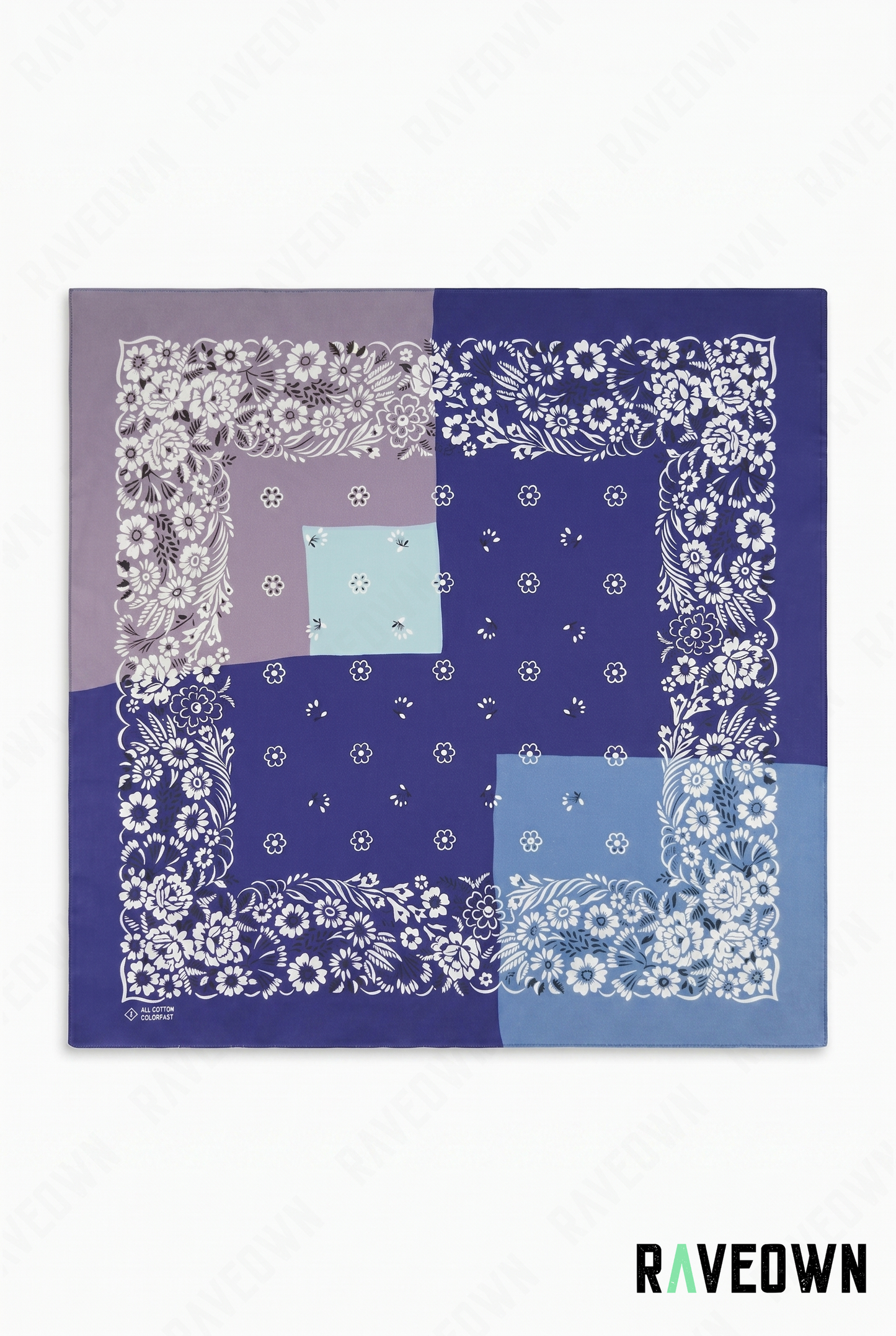 Foulard Bandana – Pixel Patchwork | Lunaï