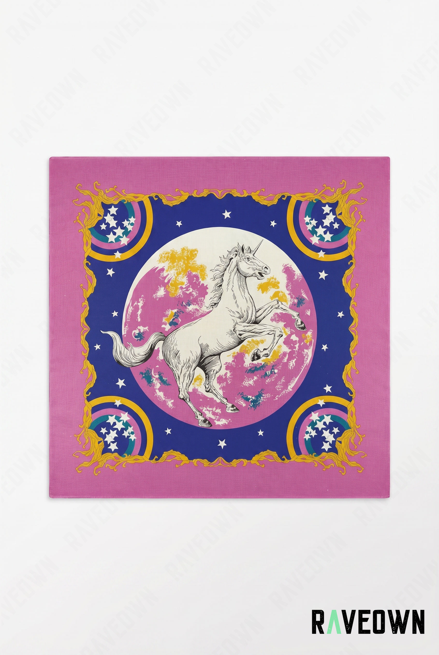 Foulard Bandana Femme – Licorne | Maüra