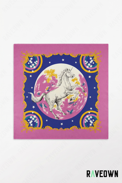 Foulard Bandana Femme – Licorne | Maüra