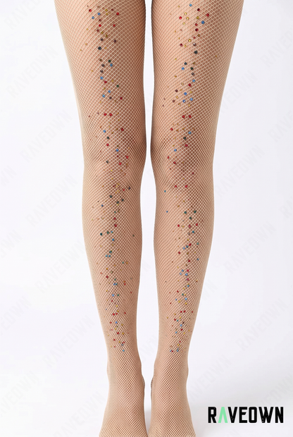 Collant Résille Strass Glitter | NØXX
