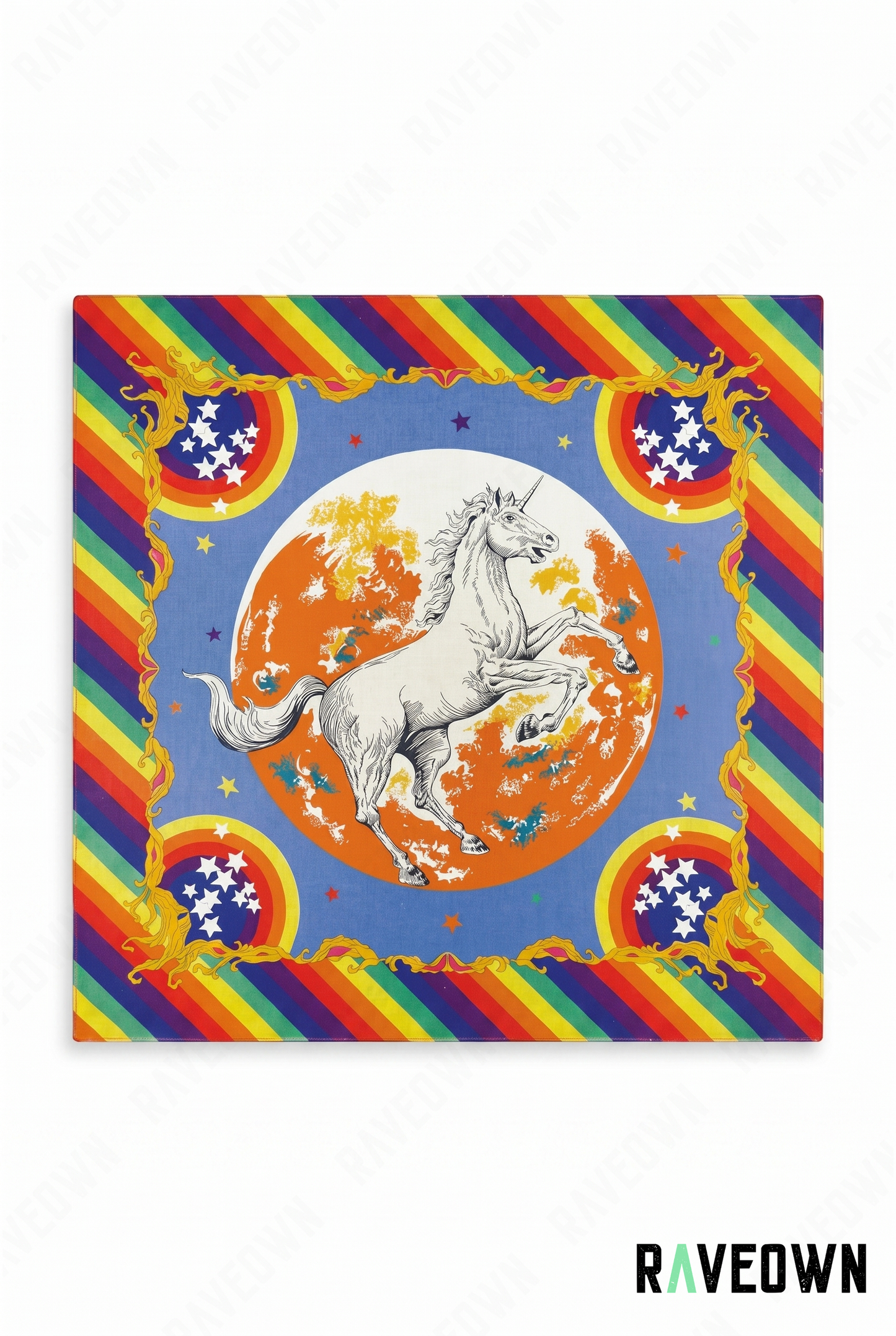Foulard Bandana Femme – Licorne | Maüra