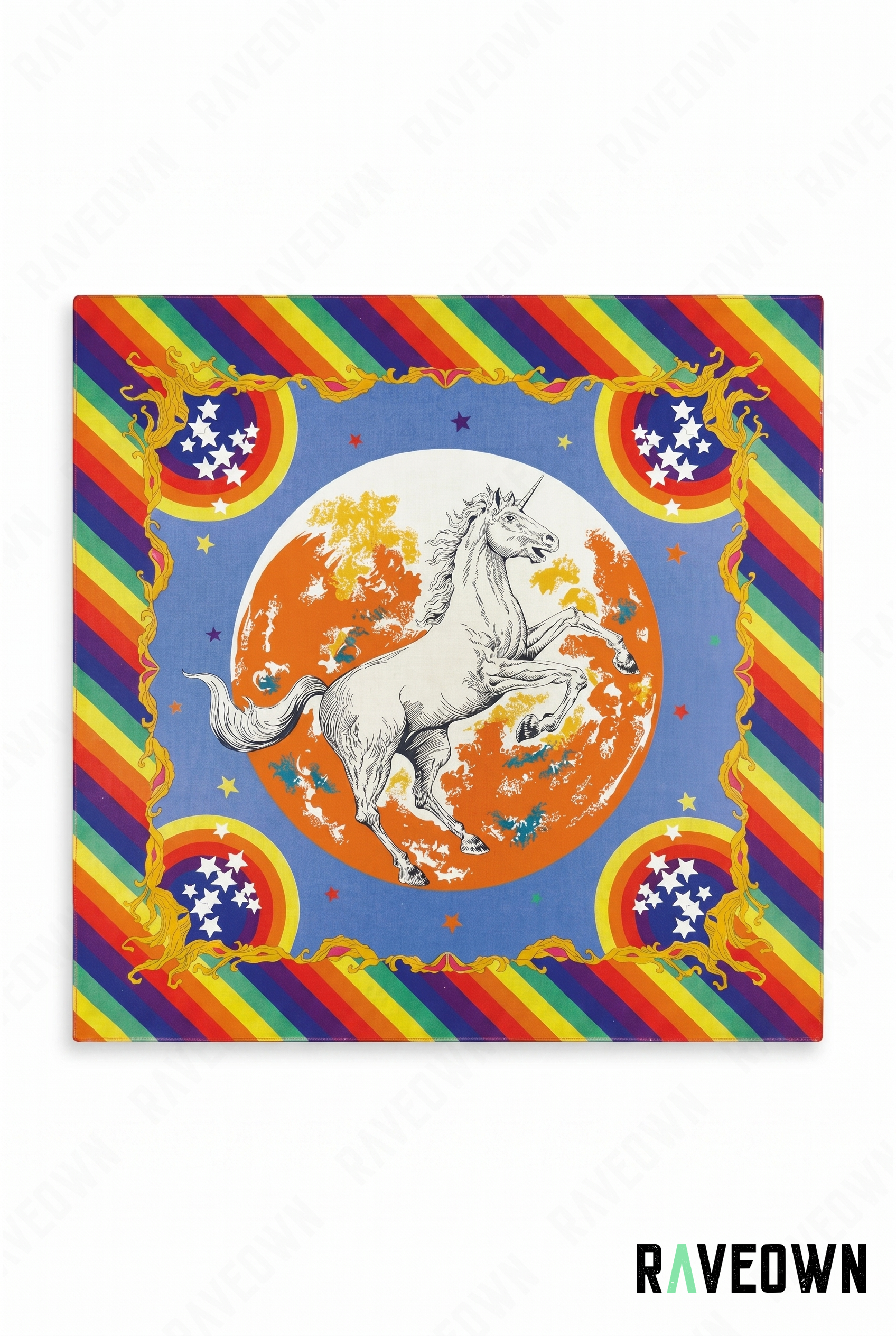 Foulard Bandana Femme – Licorne | Maüra