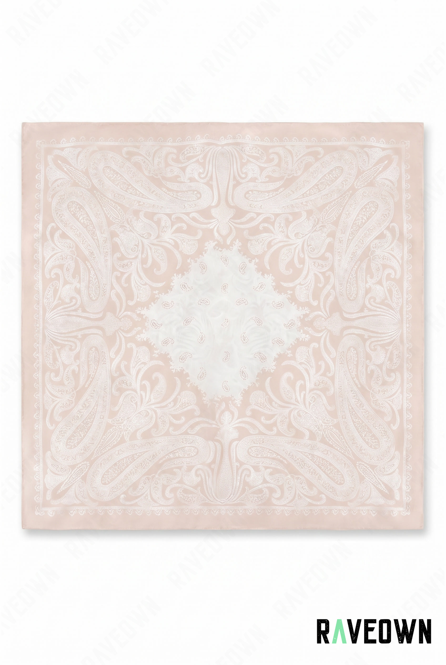 Foulard Style Bandana – Paisley Satiné Uni | Terra Boho