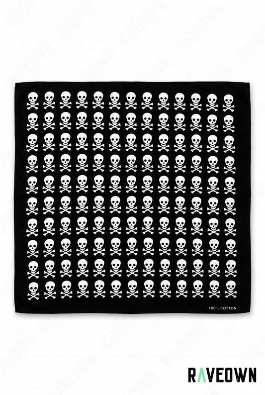 Bandana Coton – Motif skull | Nomadix