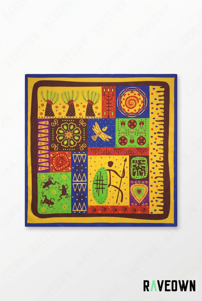 Bandana Hippie Femme – Tribal Africain | Lunaï