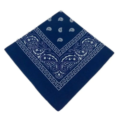 Bandana Couleur Femme – Paisley Coton Uni | Festi.Life
