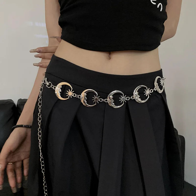 Chaîne de Taille Femme – Lunes Étoiles Festival | Hippie Boho