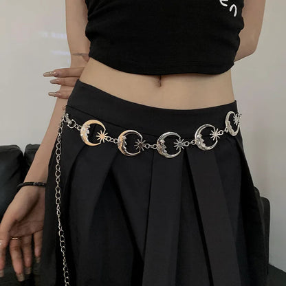 Chaîne de Taille Femme – Lunes Étoiles Festival | Hippie Boho