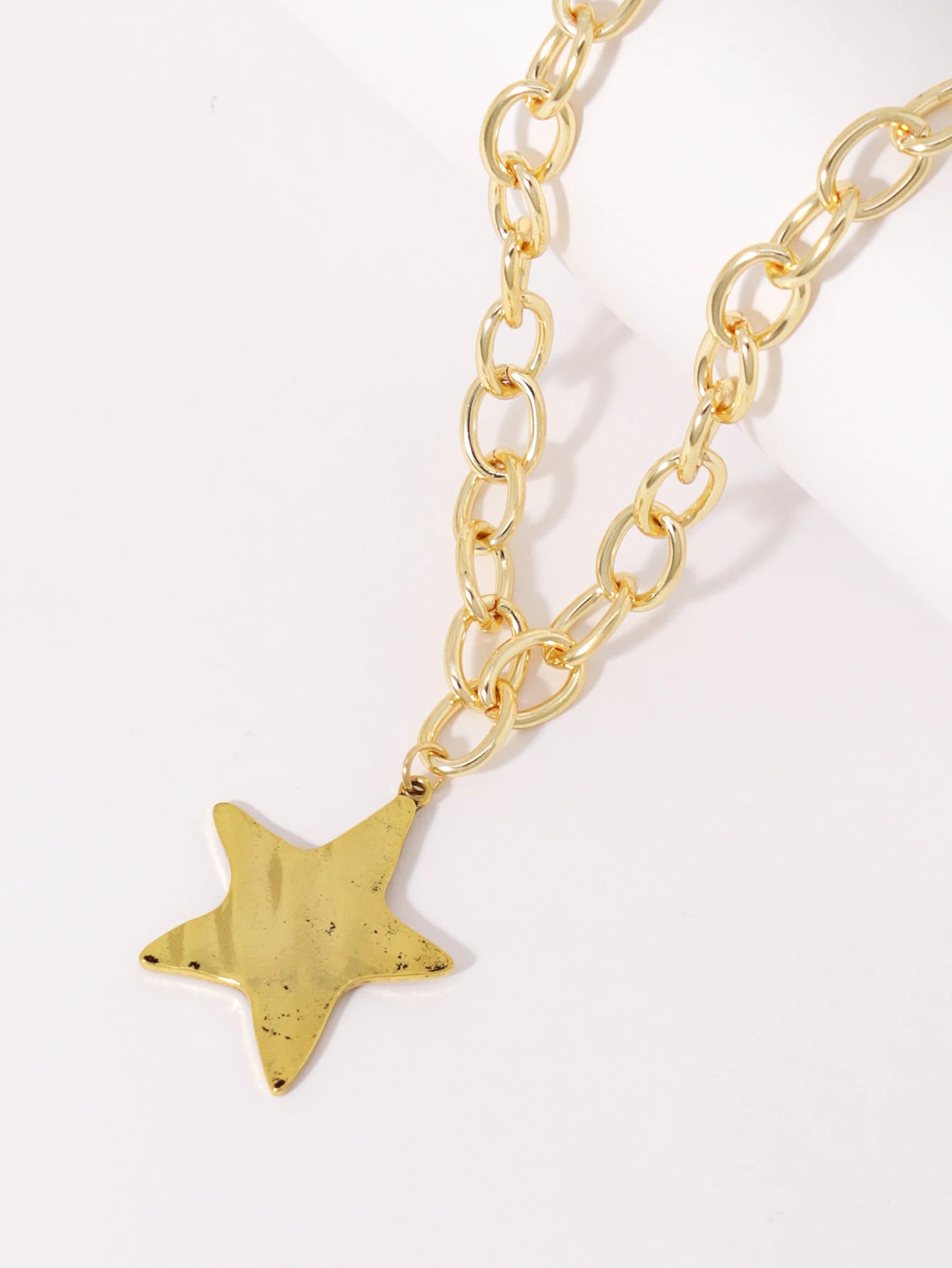 Collier chaîne dorée pendentif étoile bohème | Hippie Boho