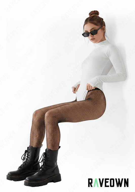 Body Blanc Sexy Femme Manche Longue | CLEARITY