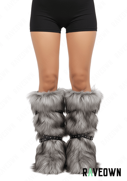 Botte Fausse Fourrure Femme | Rave.In.Fur