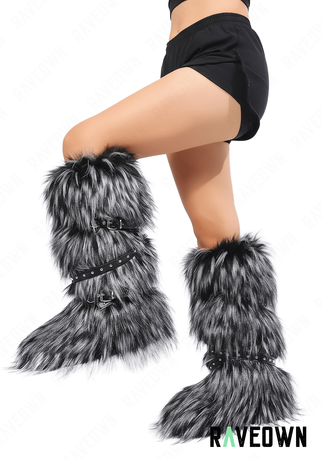 Botte Fausse Fourrure Femme | Rave.In.Fur