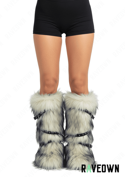 Botte Fausse Fourrure Femme | Rave.In.Fur