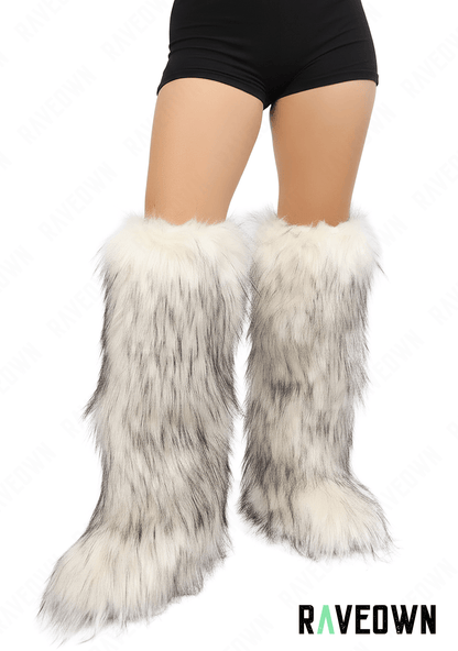 Botte Fausse Fourrure | Rave.In.Fur