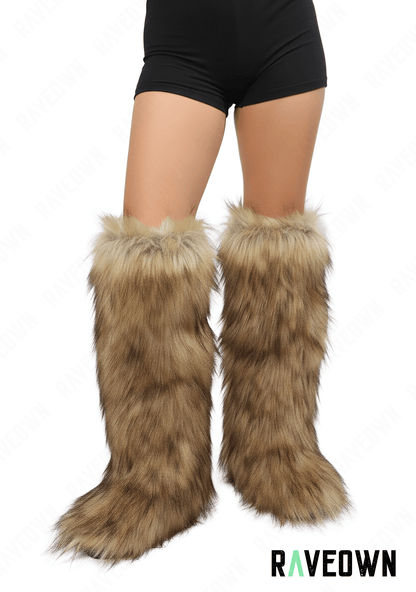 Botte Fausse Fourrure | Rave.In.Fur