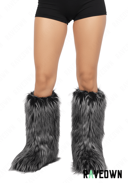 Botte Fausse Fourrure | Rave.In.Fur