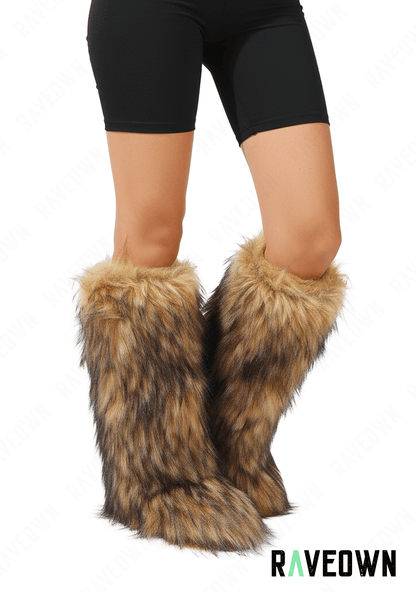 Botte Fausse Fourrure | Rave.In.Fur