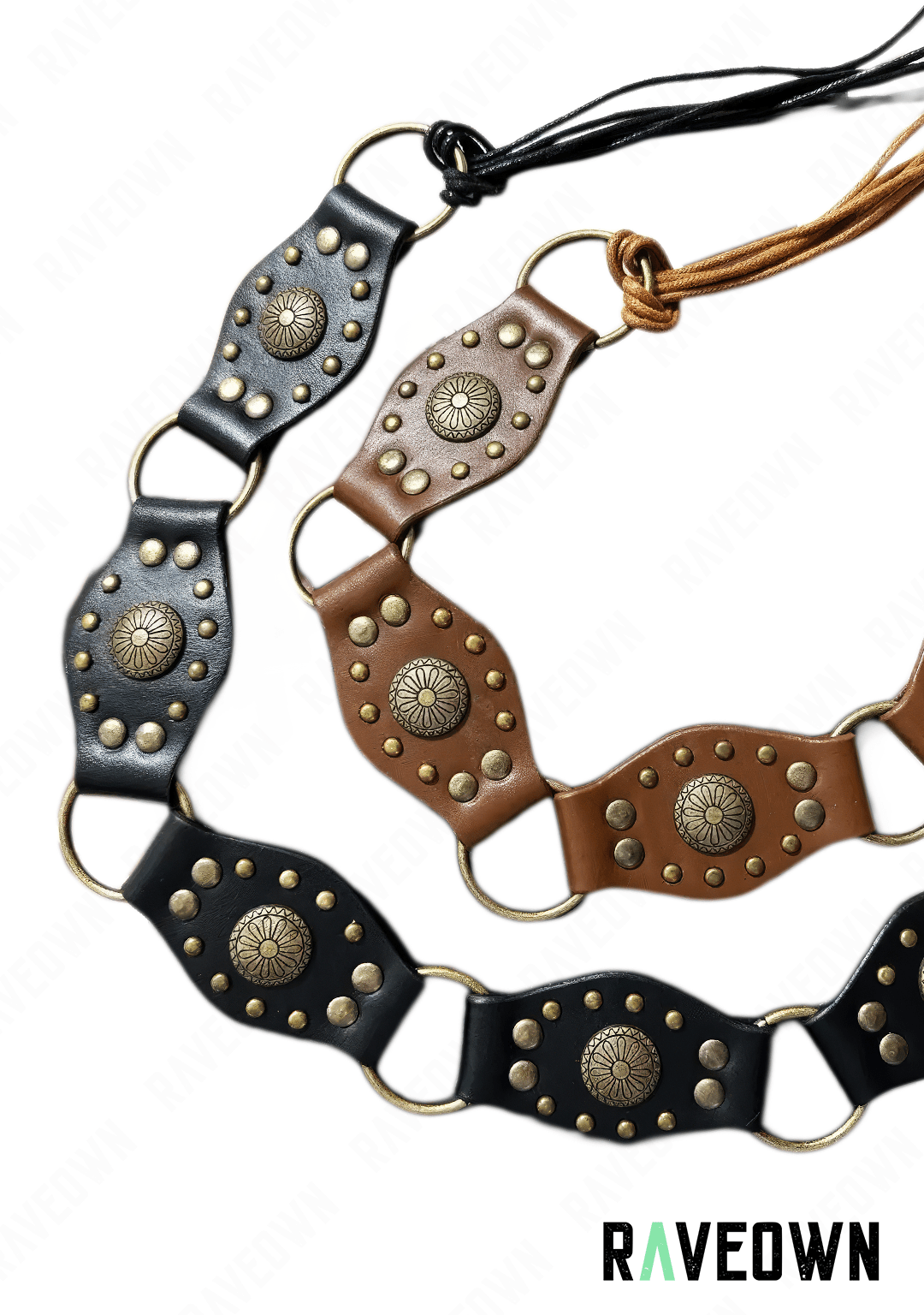 Ceinture Anneaux, Rivets et Franges | BOHO Wild West