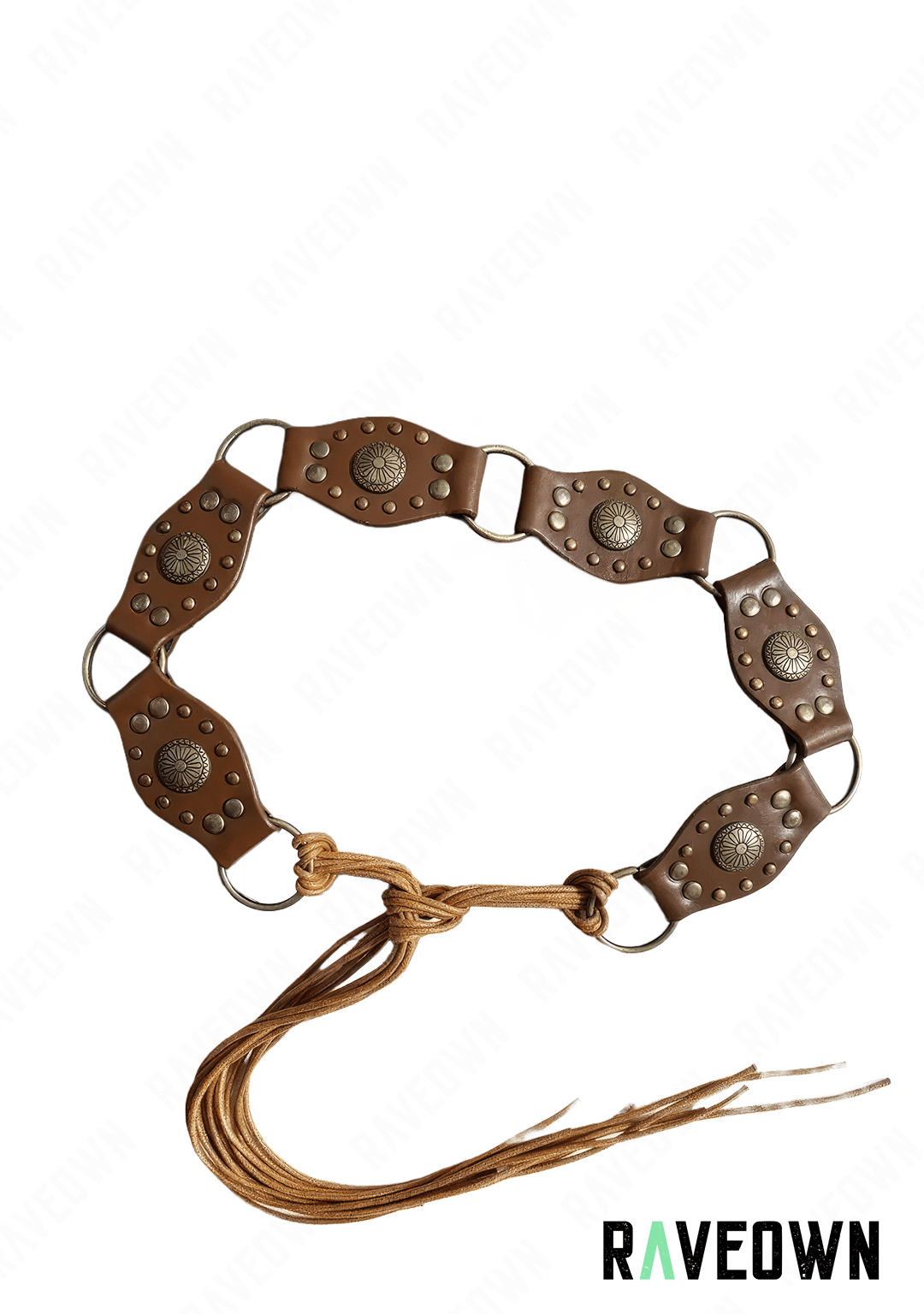 Ceinture Anneaux, Rivets et Franges | BOHO Wild West