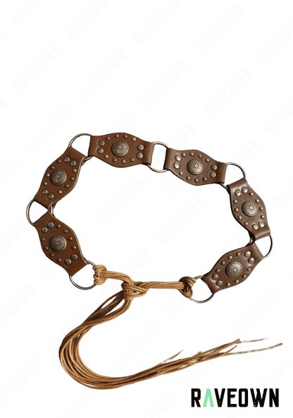 Ceinture Anneaux, Rivets et Franges | BOHO Wild West