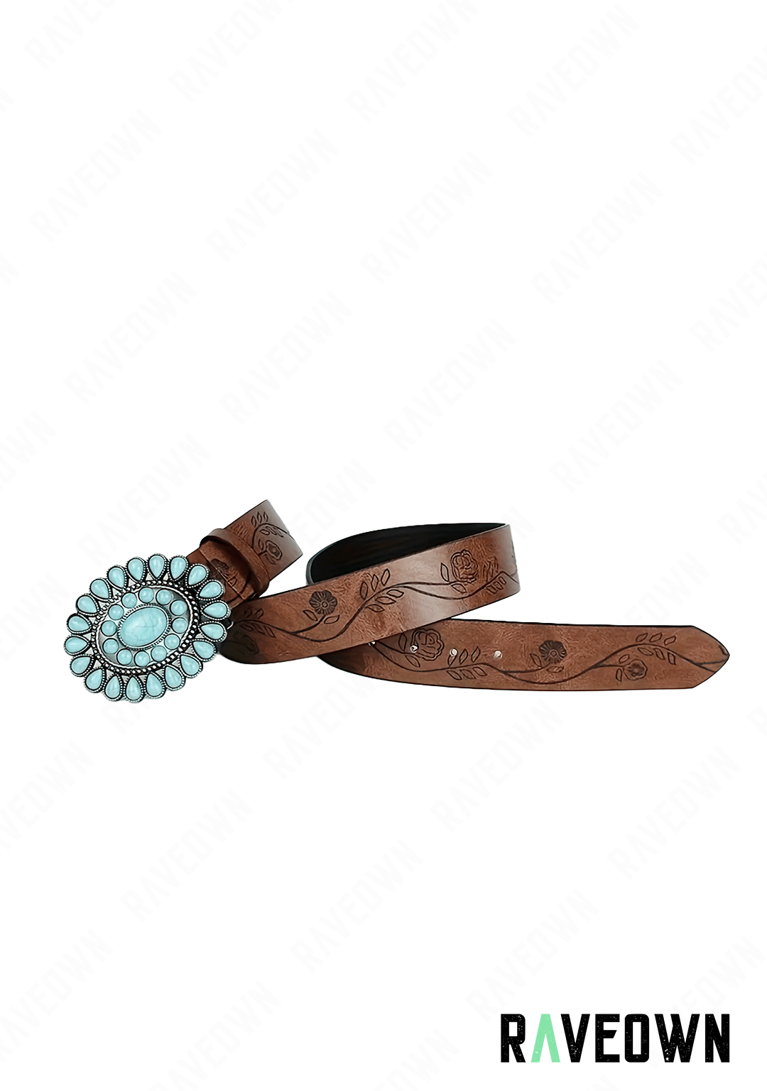 Ceinture avec Pierre Turquoise | BOHO Wild West