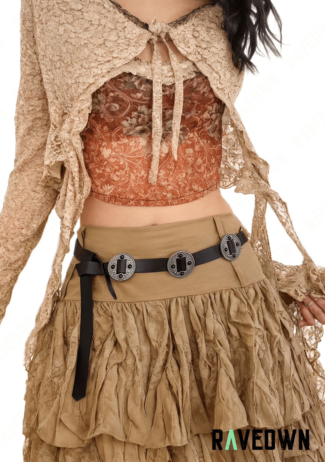 Ceinture Bohème Rond à Nœud | BOHO Spirit